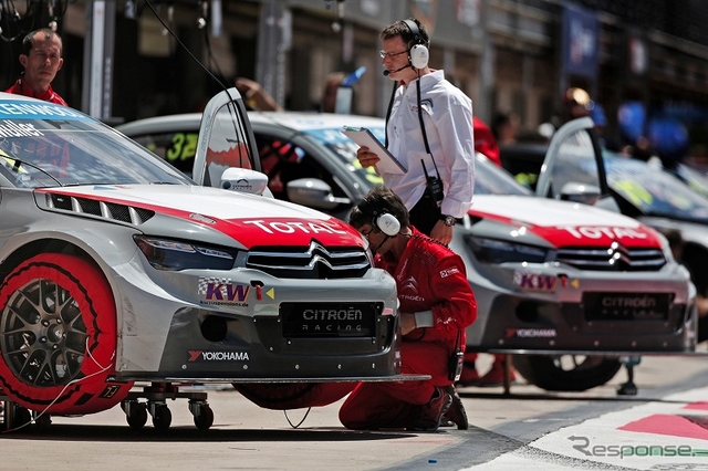 メーカー装着のオーリンズ】シトロエンCエリーゼWTCC - ガレージグループ４